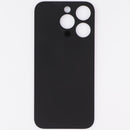 Repair Part - Back Glass for Apple iPhone 15 Pro - Black with Logo