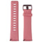 Replacement Silicone Band for Fitbit Versa - Pink / Rose Gold - Small