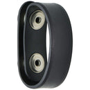 Unbranded Molded Belt Keeper Duty Accessory - Black Leather