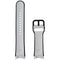 Generic Watch Sport Band 20mm Medium/Large - Gray / Black