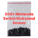 JIS 00 1.6mm Screws for Nintendo Switch (HAC-001) Kickstand Bracket - 200+ Pack