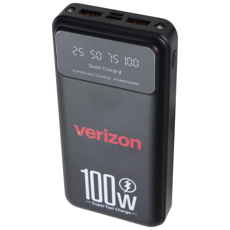 Generic (100W / 20000maH / 12V) Super Fast Charge Multi-Port Power Bank - Black