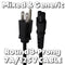 Mixed & Generic (Round 3-Prong) Connector Power Cables (7A/125V) Mixed Styles