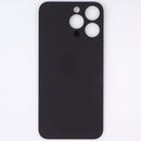 Repair Part - Back Glass for Apple iPhone 15 Pro Max - Black Titanium with Logo