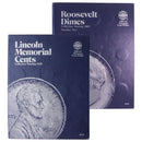 Official Whitman Coin Folder (Roosevelt Dime 1965-90 & Lincoln Cents 1959-92)