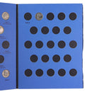Official Whitman Coin Folder (Roosevelt Dime 1965-90 & Lincoln Cents 1959-92)