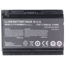 Repair Part - 14.8V 76W Battery for Clevo P150HMBAT-8 5200mAh