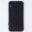 Repair Part - Back Glass Housing with Frame for Apple iPhone XR - Black (A1984)