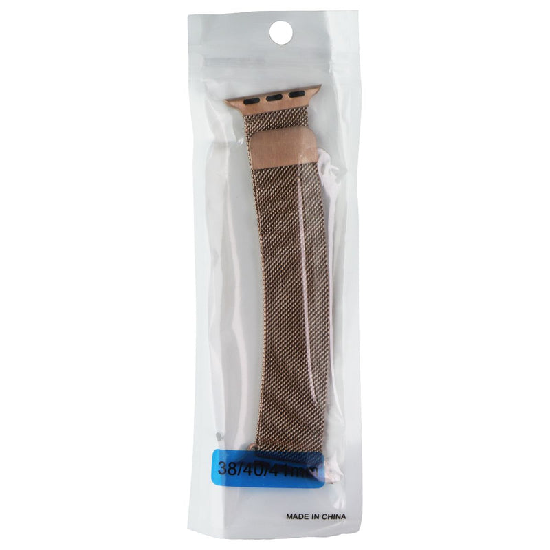 Metal Milanese Style Band for Apple Watch (41/40/38mm) Cases - Rose Gold