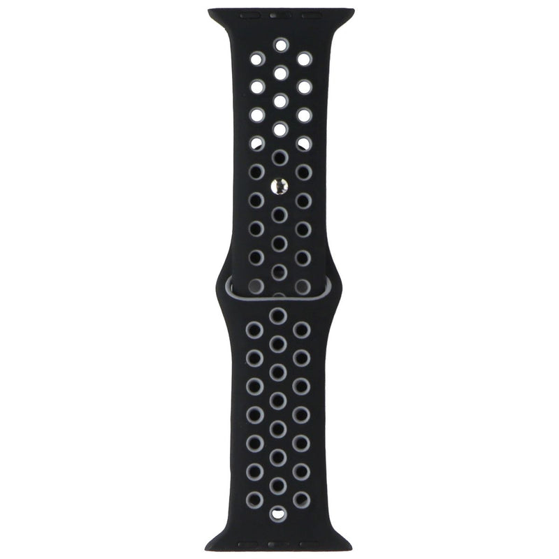 Silicone Sport Band for Apple Watch (49/45/44/42mm) Cases - Black/Gray
