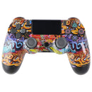 Generic Custom Wireless Gaming Controller for Sony PS4 - Graffiti