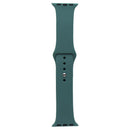 Generic Silicone Band for Apple Watch (38/40mm) M/L Band + Clasp - Sea Green