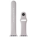 Generic Silicone Band for Apple Watch (42/44/45mm) M/L Band + Clasp - Gray