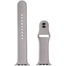 Generic Silicone Band for Apple Watch (42/44/45mm) M/L Band + Clasp - Gray