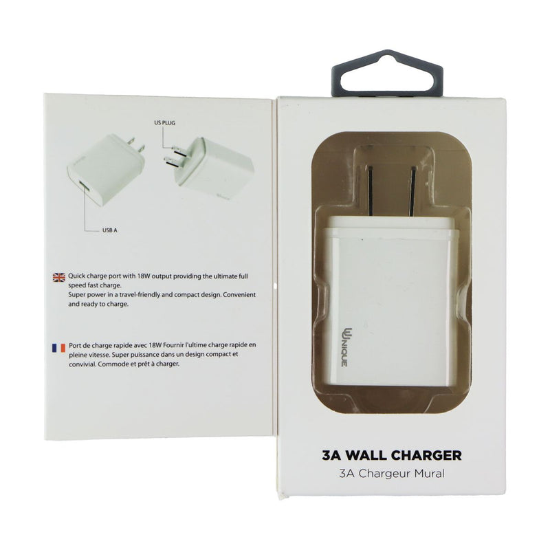 Unique London 3A Single USB Wall Charger - White (UUMCCQ001)