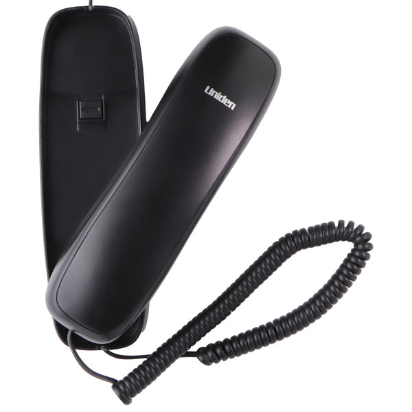 Uniden Black Slimline Corded Phone - Black (1100BK)