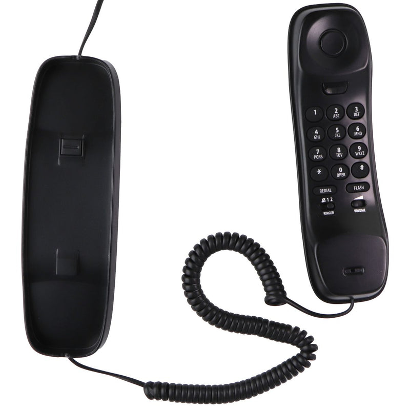 Uniden Black Slimline Corded Phone - Black (1100BK)