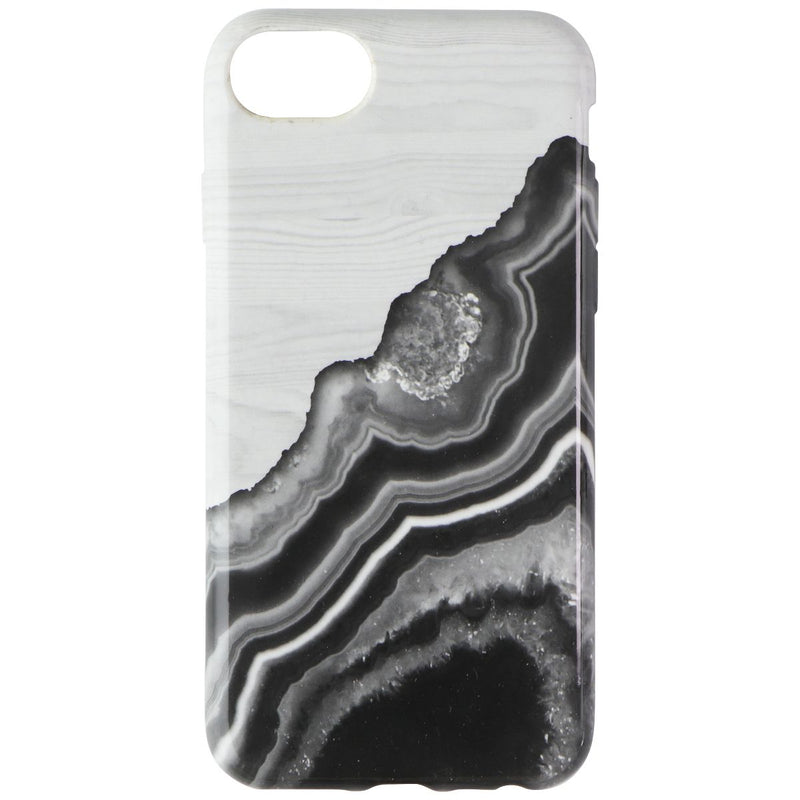 Unique London Eco-Friendly Back Case for iPhone SE (2nd Gen) 8/7/6s - Gray Geode