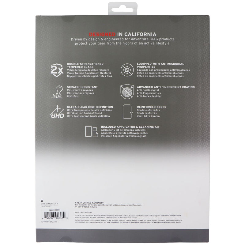 UAG Glass Shield Plus Screen Protector for Microsoft Surface Pro 9