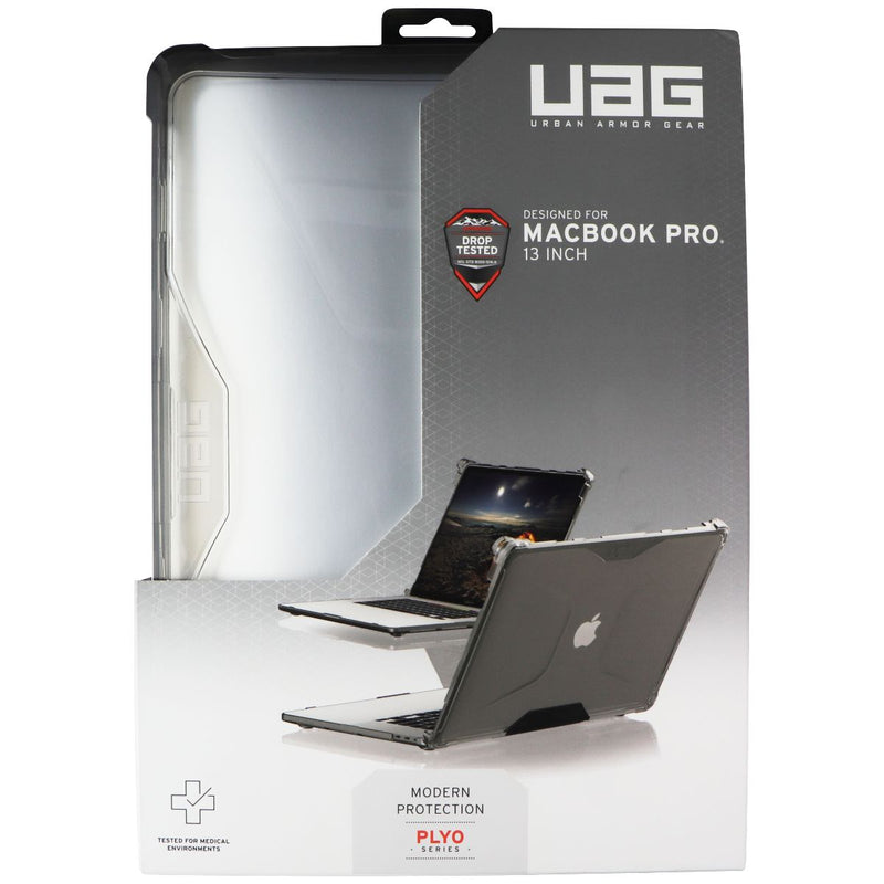 UAG Plyo Series Case for MacBook Pro 13in (2021-2020) M1, (2022) M2 - Ice Clear