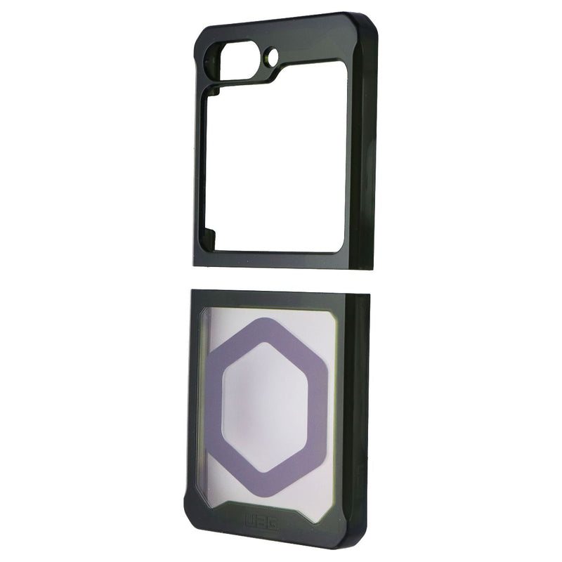 Urban Armor Gear Plyo Series Magnetic Case for Galaxy Z Flip5 5G - Olive/Gray
