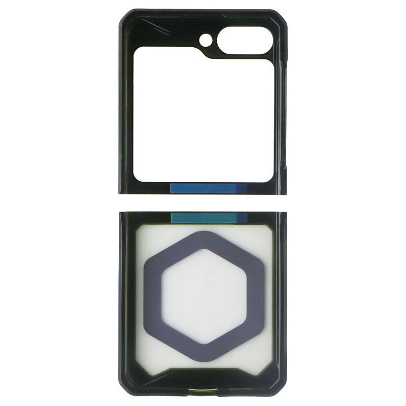 Urban Armor Gear Plyo Series Magnetic Case for Galaxy Z Flip5 5G - Olive/Gray