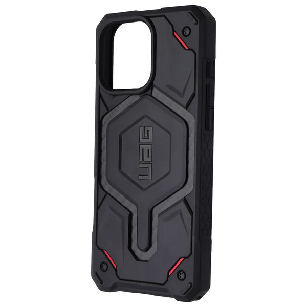 UAG Monarch Pro Series Case for MagSafe for iPhone 16 Pro Max - Carbon Fiber/Red