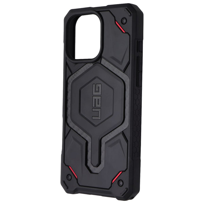 UAG Monarch Pro Series Case for MagSafe for iPhone 16 Pro Max - Carbon Fiber/Red
