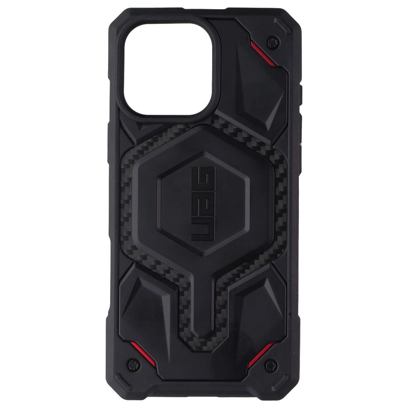 UAG Monarch Pro Series Case for MagSafe for iPhone 16 Pro Max - Carbon Fiber/Red