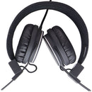 UrbanEars Plattan 3.5mm Wired Folding Over-the-Ear Headphones - Black