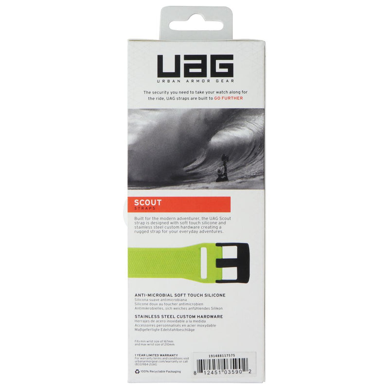 Urban Armor Gear UAG Scout Straps for Apple Watch (45/44/42mm) - Billie Green