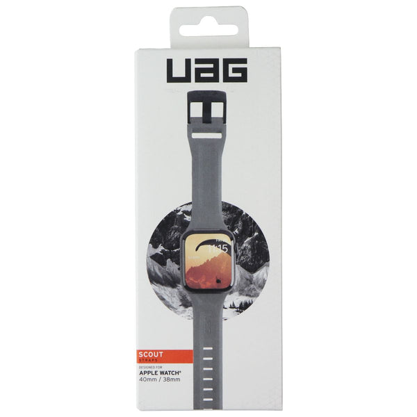 Urban Armor Gear UAG Scout Series Straps for Apple Watch (40mm/38mm) - Silver