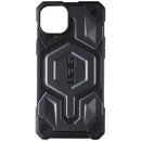 Urban Armor Gear Monarch Pro Case for MagSafe for iPhone 14 Plus Silver/Leather