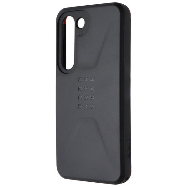Urban Armor Gear Civilian Series Case for Samsung Galaxy S23 5G - Black/Orange