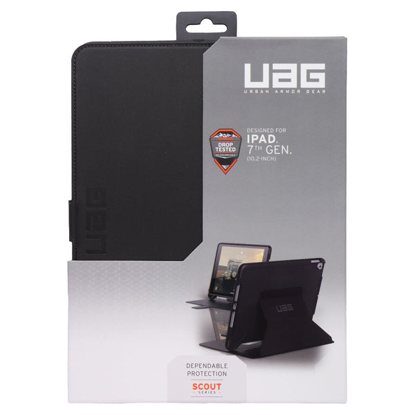 UAG Scout Series Folio Case for Apple iPad 10.2-inch (9th/8th/7th Gen) - Black