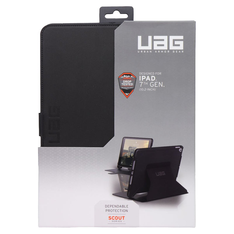 UAG Scout Series Folio Case for Apple iPad 10.2-inch (9th/8th/7th Gen) - Black