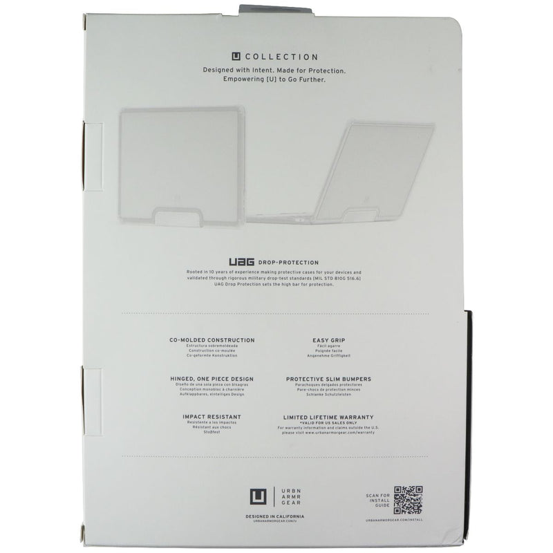 UAG Lucent Series Hard Case for Apple MacBook Air (M2, 2022) - Ice Transparent