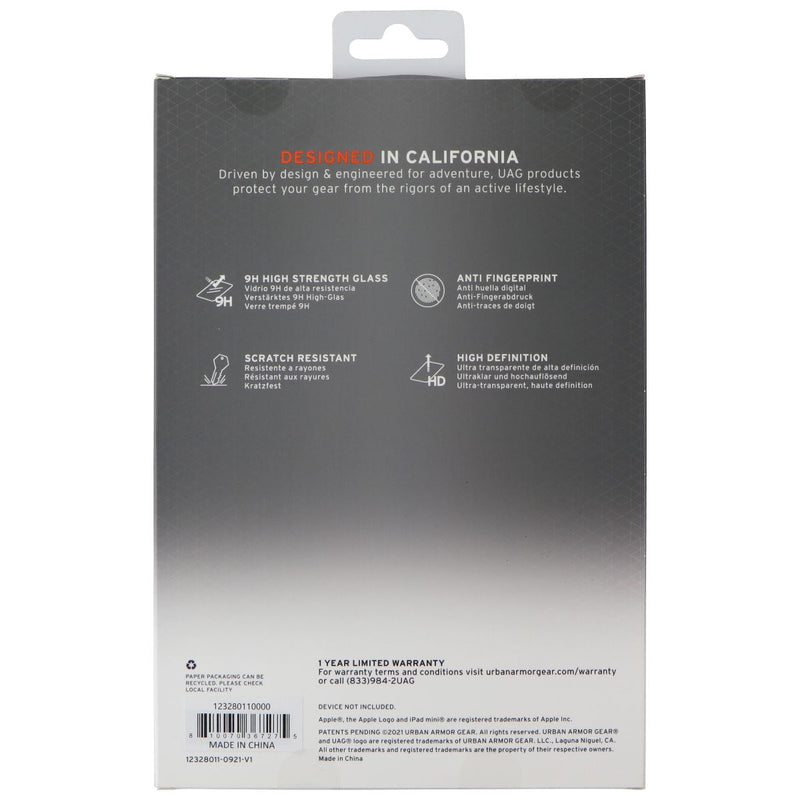 UAG Glass Shield Screen Protector for Apple iPad Mini 8.3-inch (A17 Pro/6th Gen)