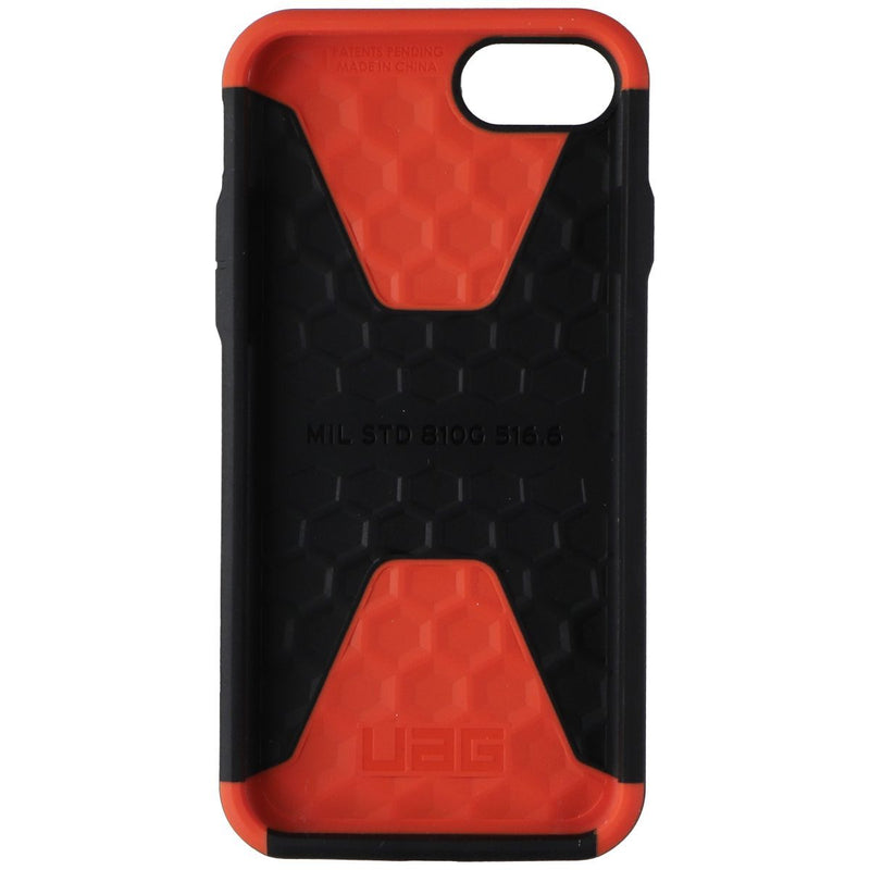 UAG Civilian Series Case for Apple iPhone SE (2022) 2nd Gen/8/7 - Black/Orange