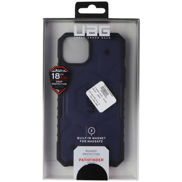 Urban Armor Gear Pathfinder Case for MagSafe for iPhone 14 Plus - Blue Mallard