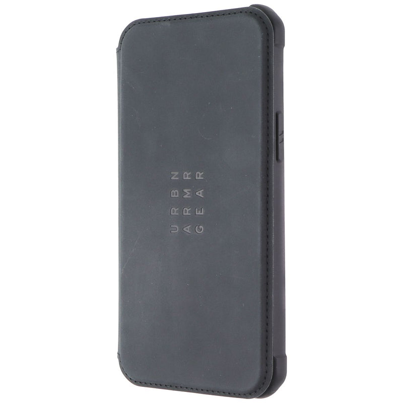 UAG Metropolis Flip Folio Cover Case for iPhone 12 Pro Max - LTHR ARMR Black