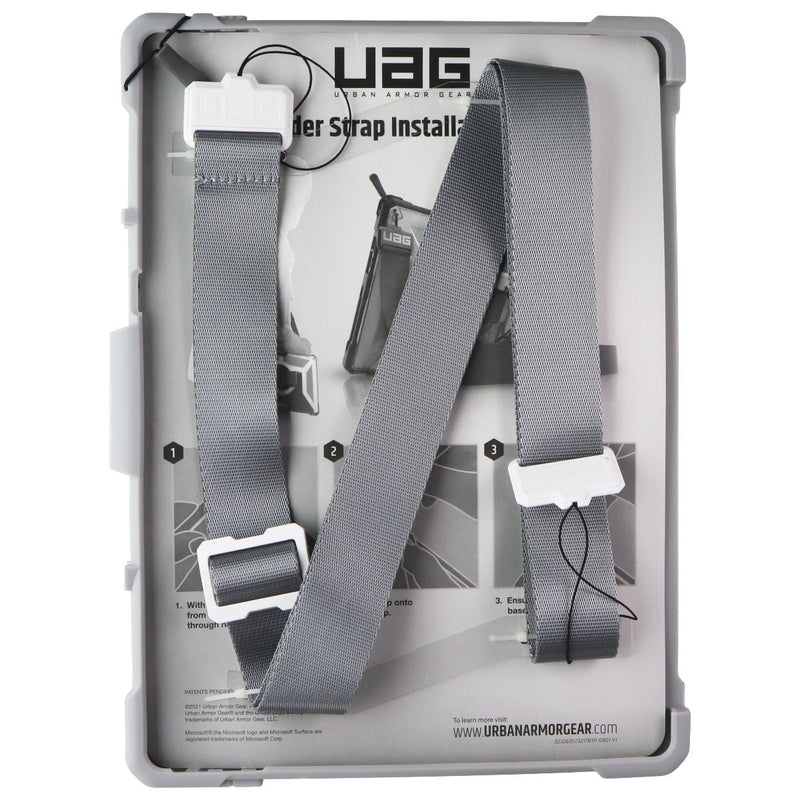 UAG Plasma Healthcare Series Strap Case for Microsoft Surface Pro 8 - White/Gray