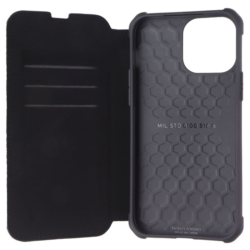 UAG Metropolis Series Folio Case for Apple iPhone 13 Pro Max - Kevlar Black