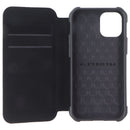 UAG Metropolis Flip Folio Cover Case for iPhone 12 mini - SATN ARMR Black
