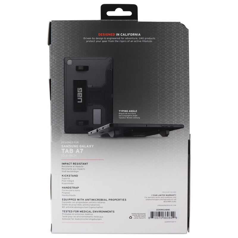 UAG Scout Series Case for Samsung Galaxy Tab A7 (10.4-in) - Black