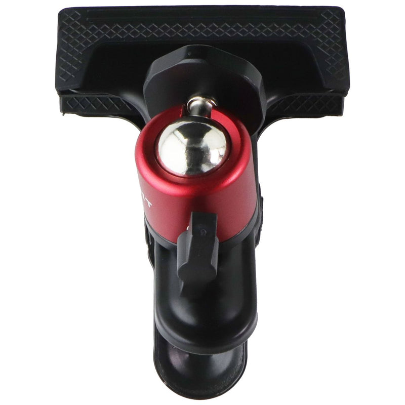 UTEBIT Ball Head Camera Clip Clamp - Red/Black (2 Pack)