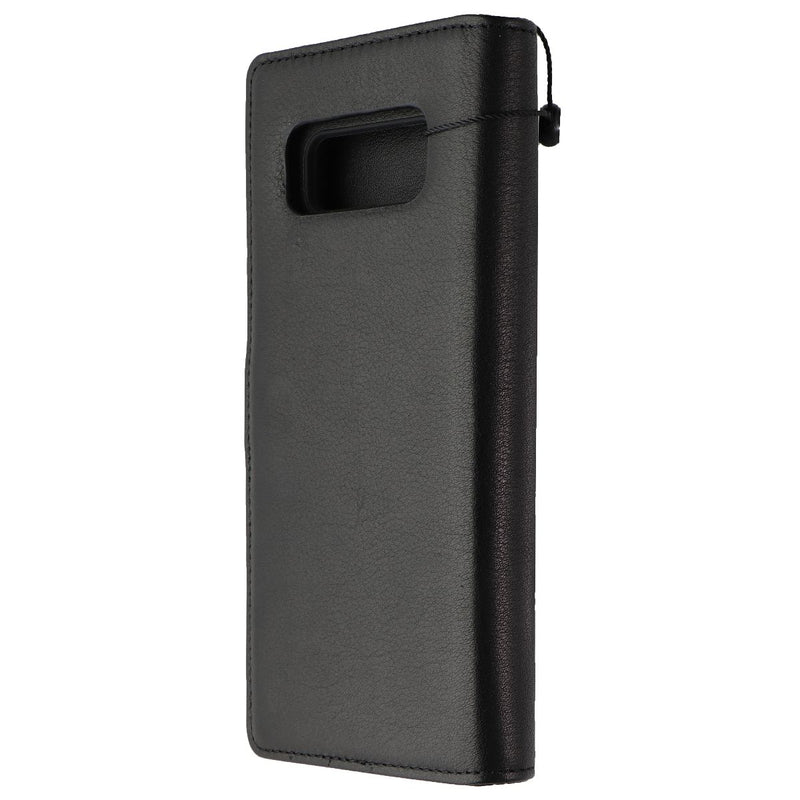 Unique London 2-in-1 Leather Folio + Case for Galaxy Note8 - Black