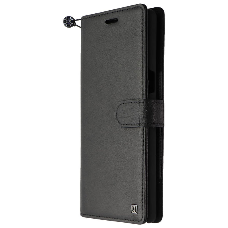 Unique London 2-in-1 Leather Folio + Case for Galaxy Note8 - Black