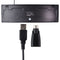 V7 USB Wired Full Size Keyboard and Mouse Combo - Black (CKU200US)