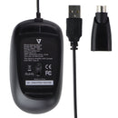 V7 USB Wired Full Size Keyboard and Mouse Combo - Black (CKU200US)